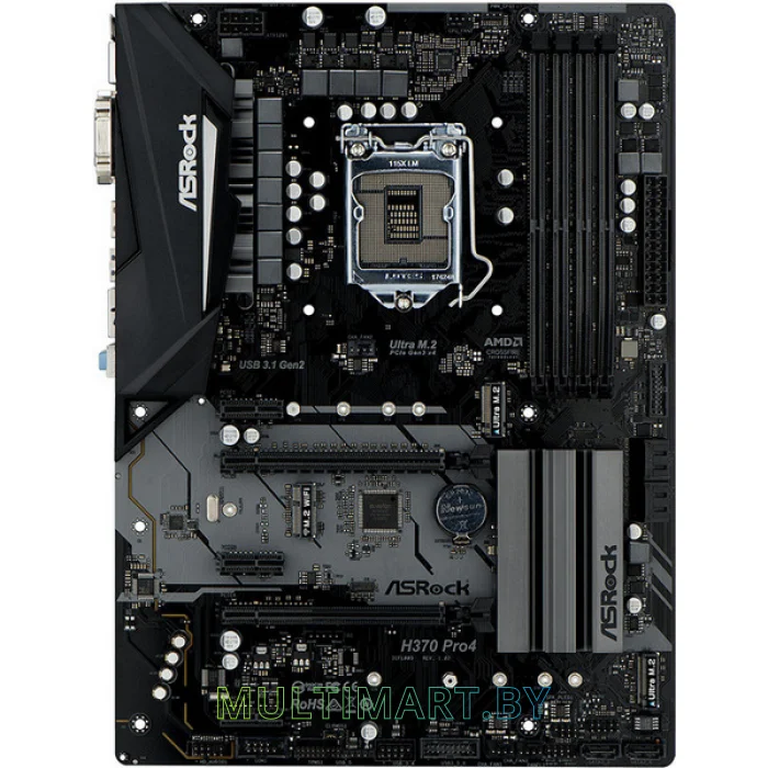 Материнская плата ASRock H370 Pro4
